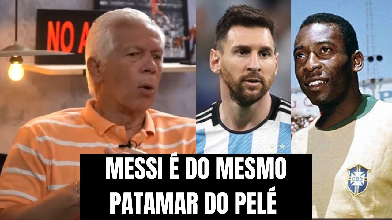 EMERSON LE&Atilde;O FALA QUE MESSI EST&Aacute; NO MESMO PATAMAR DO PEL&Eacute; 