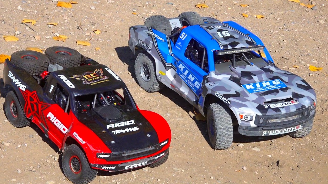 8S Losi Super Baja Rey 2 or 6S Traxxas Unlimited Desert Racer? (SBR2 vs UDR) | RC ADVENTURES