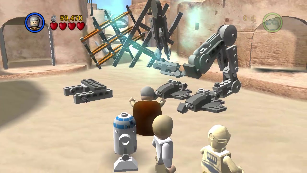[PC] Lego Star Wars 2 The Original Trilogy Episode: IV Chapter: 3 Mos Eisley Spaceport