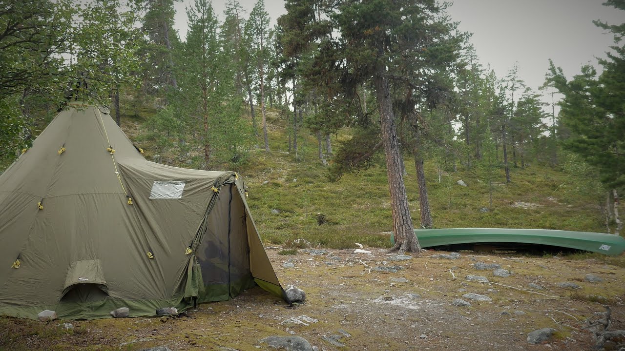 Med kano i Rogens Naturreservat