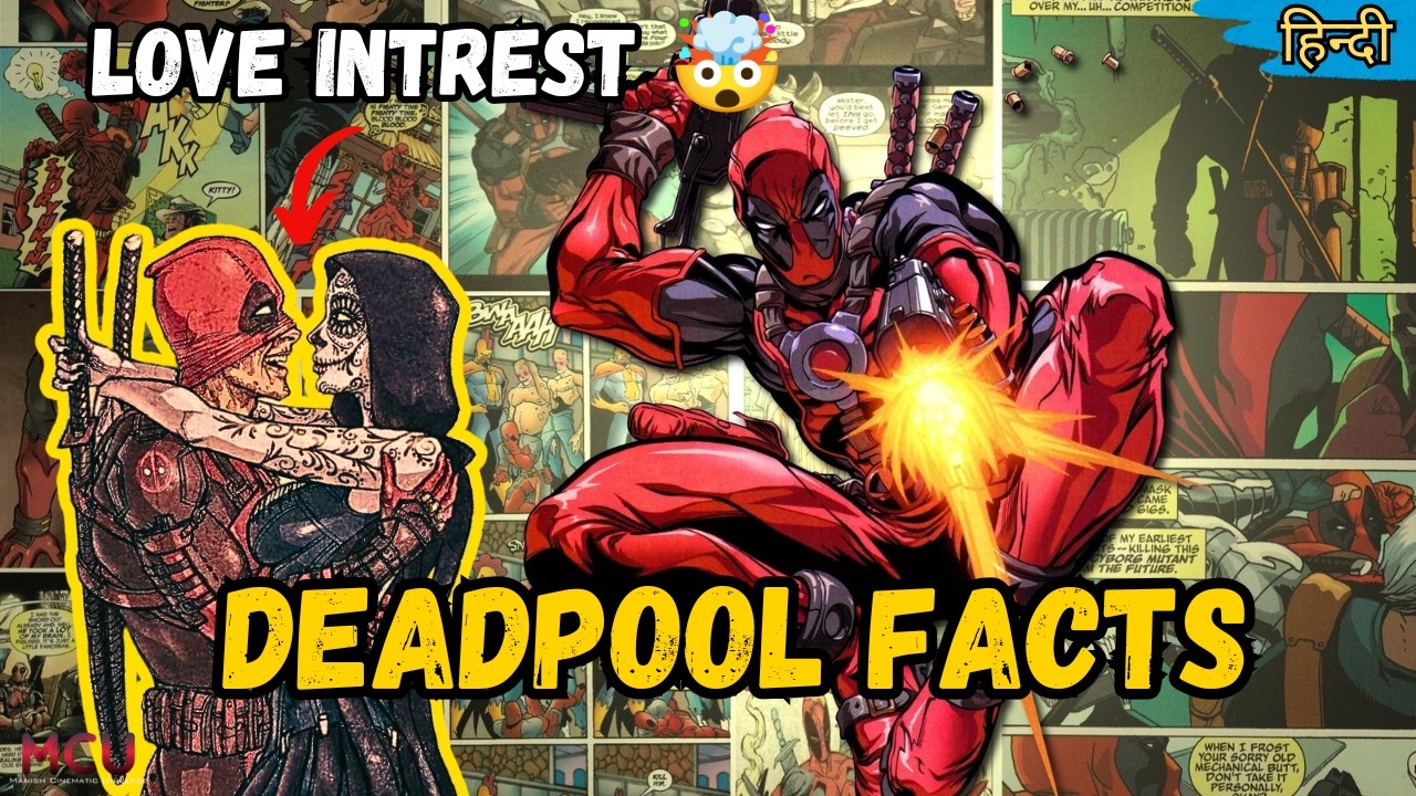 10 Crazy Facts of Deadpool in Hindi || Ye Banda Kamaal hai! 🤯