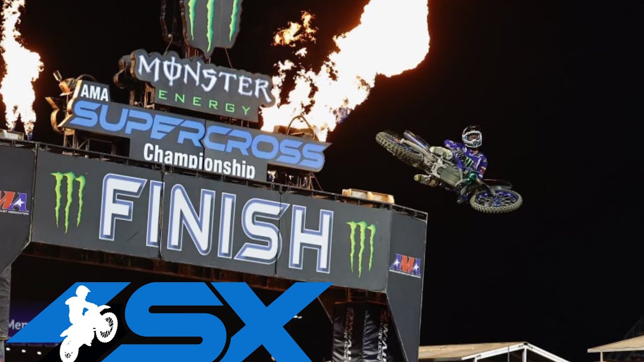 Najważniejsze momenty 4. rundy Supercross 450SX | Stadion Angel w Anaheim, Kalifornia | 27 styczn...