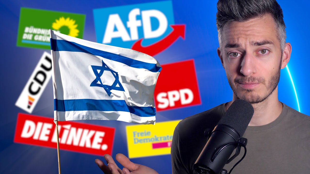 Wie deutsche Parteien zu Israel stehen (AfD, Grüne, LINKE & Co.)