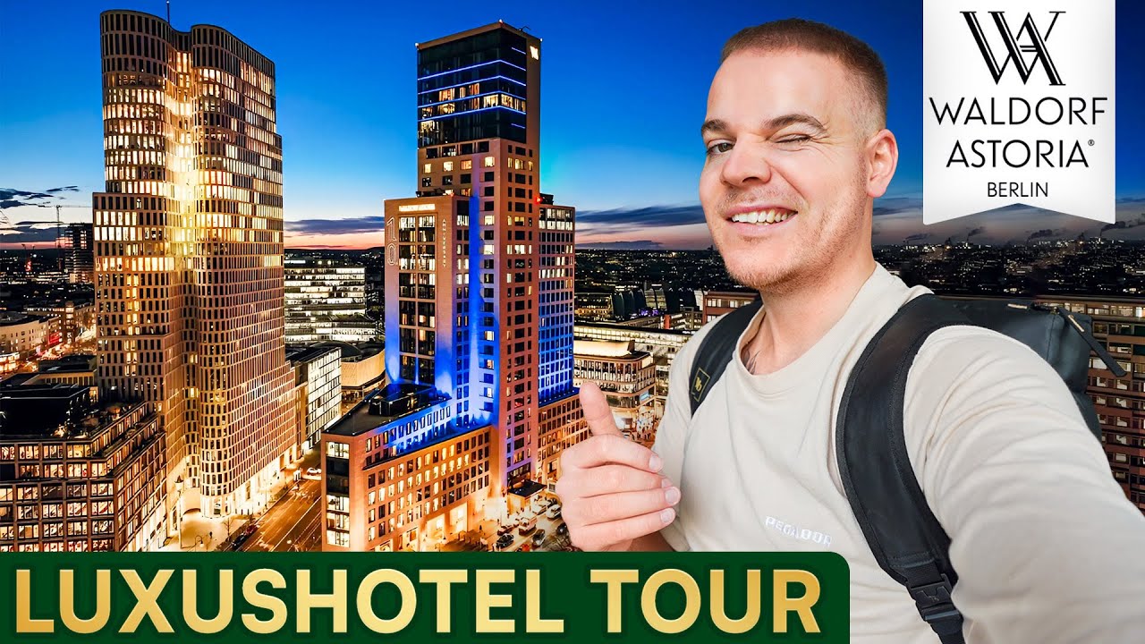Das beste 5 STERNE Luxushotel in Berlin? - Waldorf Astoria (LUXUSHOTEL TOUR 3/8)