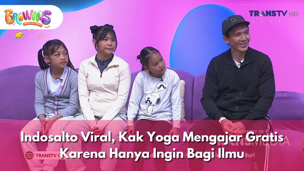 Indosalto Viral, Kak Yoga Mengajar Gratis Karena Hanya Ingin Bagi Ilmu - BROWNIS (21/1/26) P1