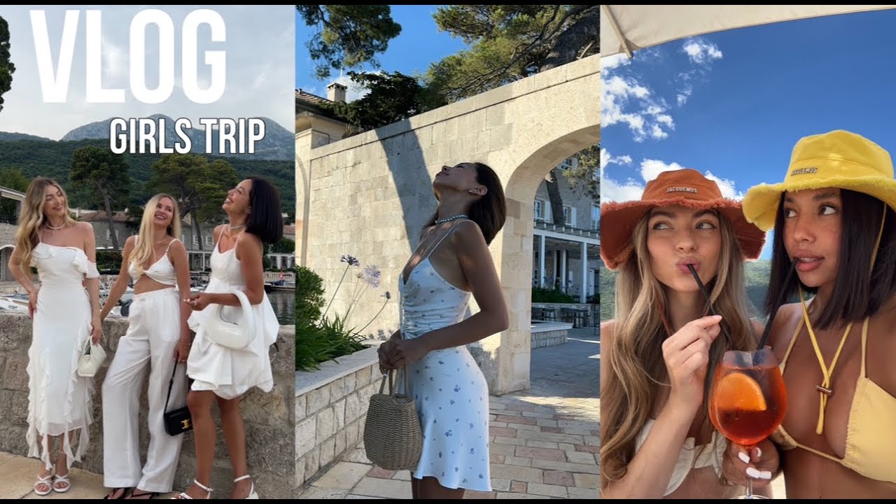 ОТПУСК С ПОДРУГАМИ / наши приключения в Черногории / VLOG