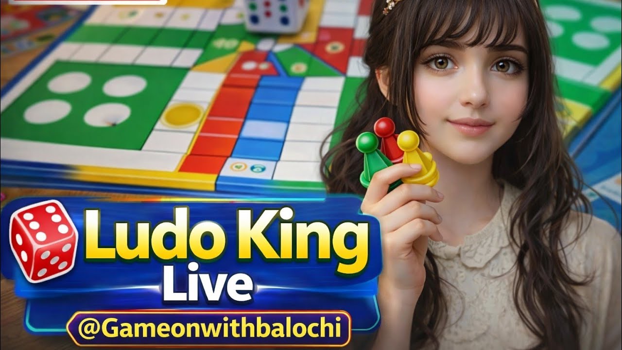 🎲 Ludo King Live | Gameonwithbalochi
