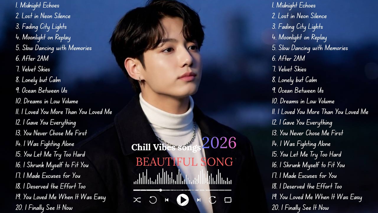 Jungkook Heartbreak Playlist | Sad Love Songs for Late Nights 💔