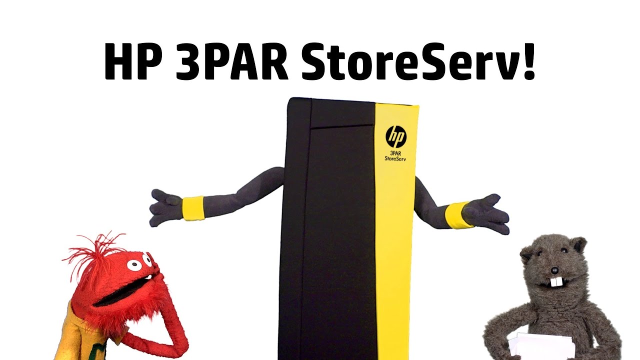 The Glove and Boots HP 3PAR StoreServ Commercial