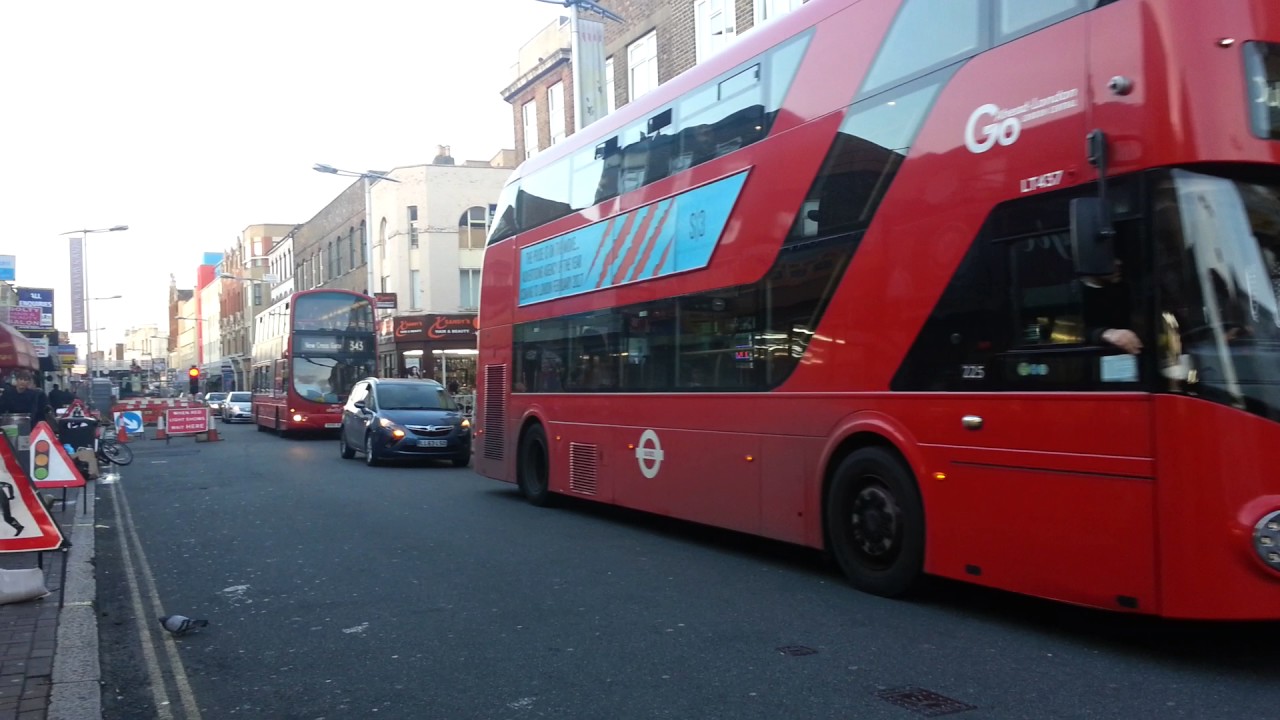 Buses in Peckham Rye