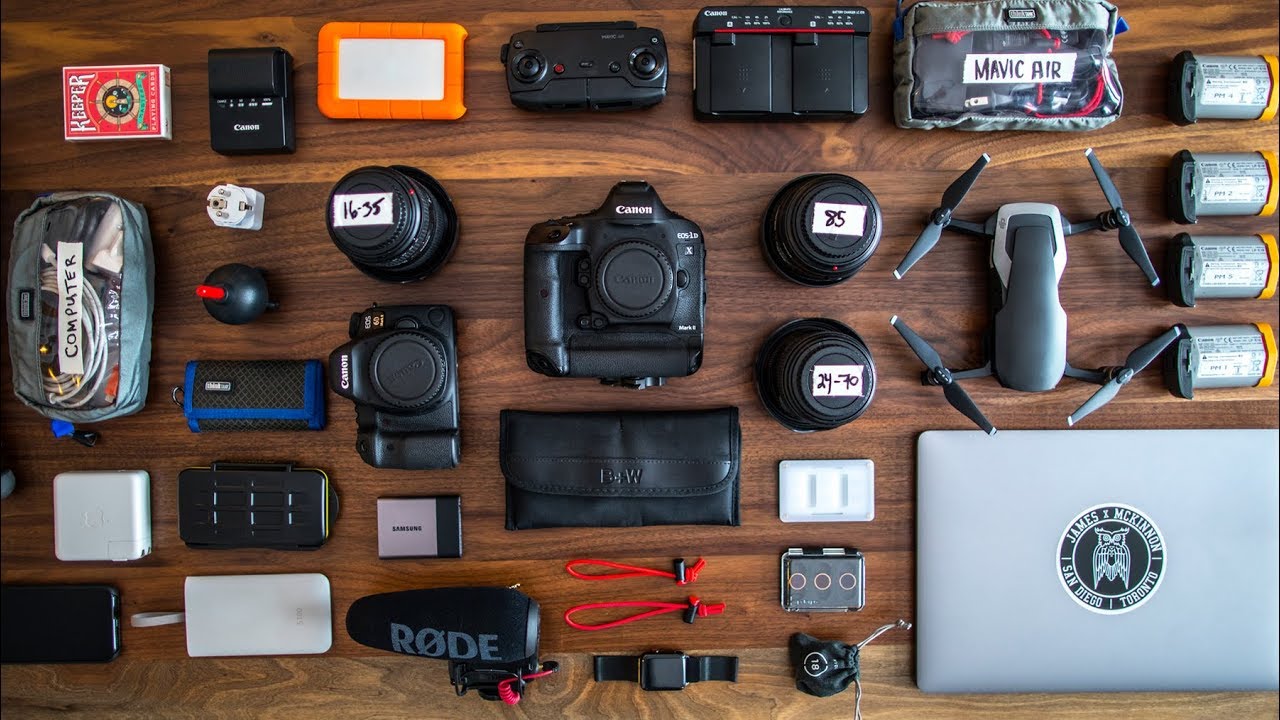 What's in my CAMERA BAG?! 2018