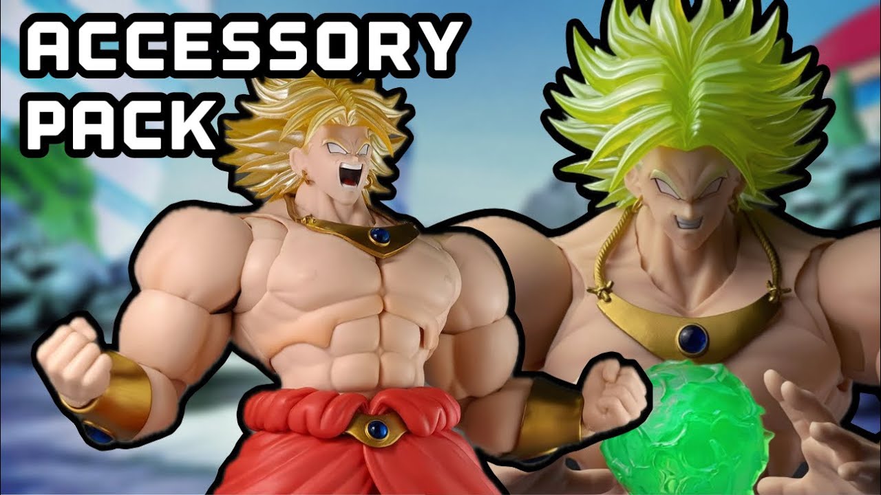 DKO Out of Control Warrior (Beast Deities Dragon Ball Z Broly) Accessory Pack Review