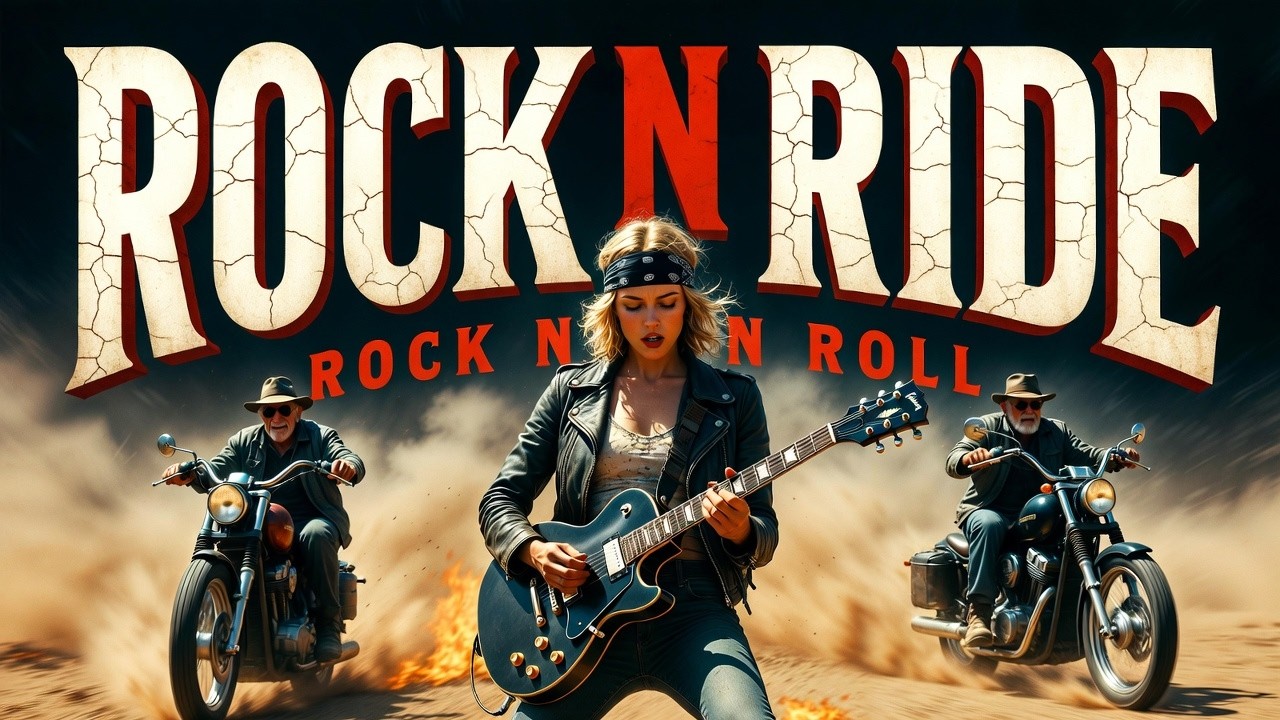 Best Harley Rock Collection 🎸 Rock N Ride 🔥 Steel & Dust | Rebel Roads Forever