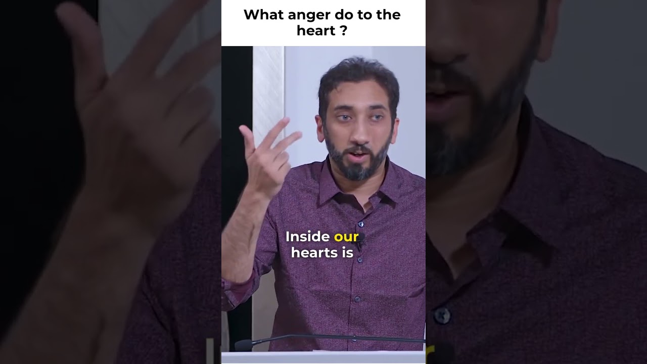 The Hidden Impact of Anger on Your Heart #islam #muslim #Hadith #Quran #Allah