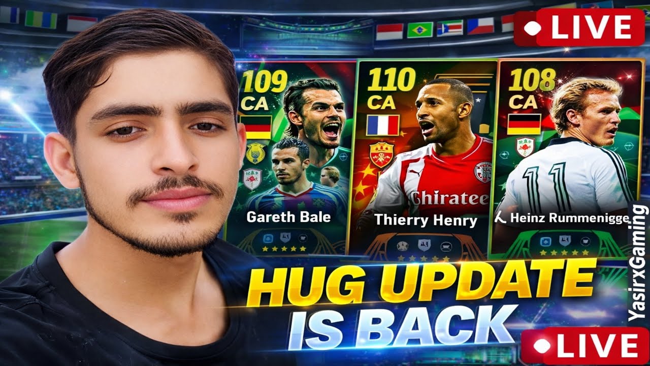 eFootball Live Stream | New Pack opening Review