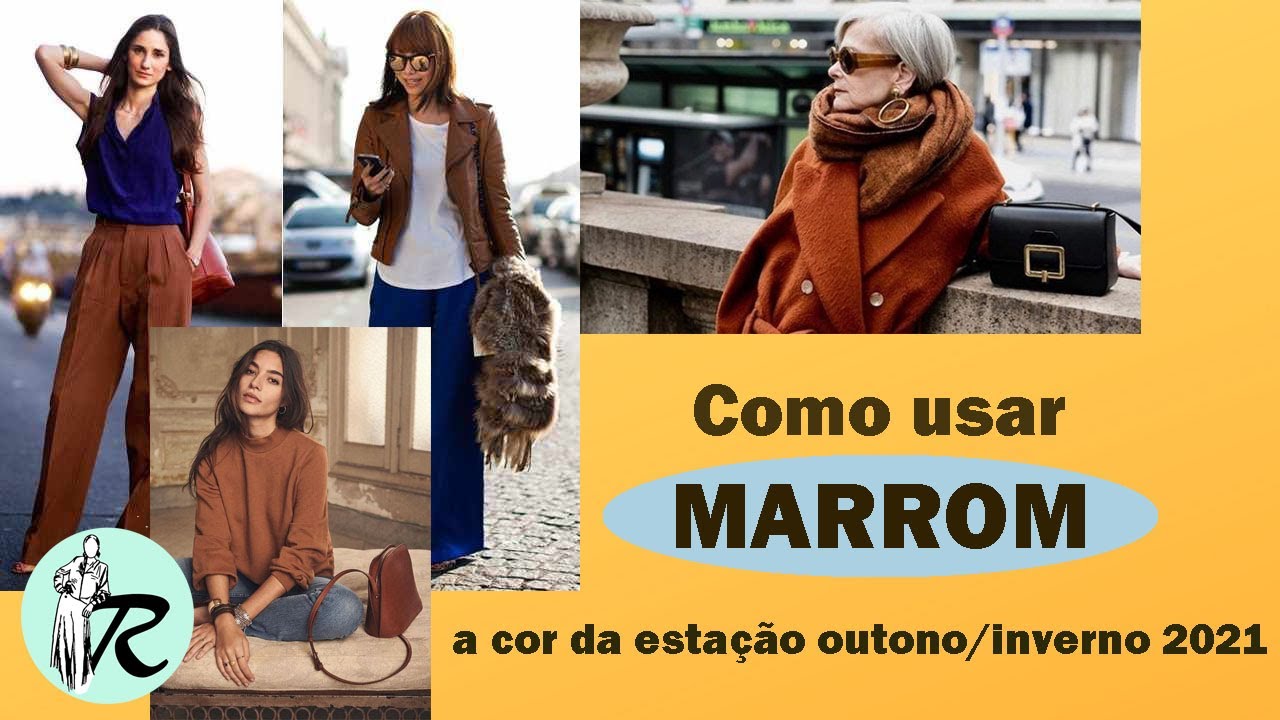 Cores que combinam com marrom