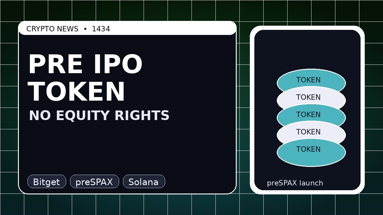 Bitget представляет токен доступа к SpaceX, а также продукт для подготовки к IPO через Solana от ...