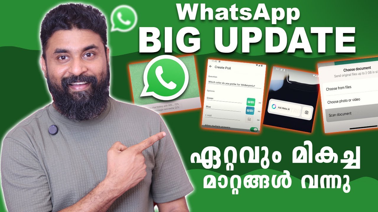 WhatsApp BIG Update 🔥 | WhatsApp Crazy Features | Whatsapp Important Updates 2025 | Whtsp image poll
