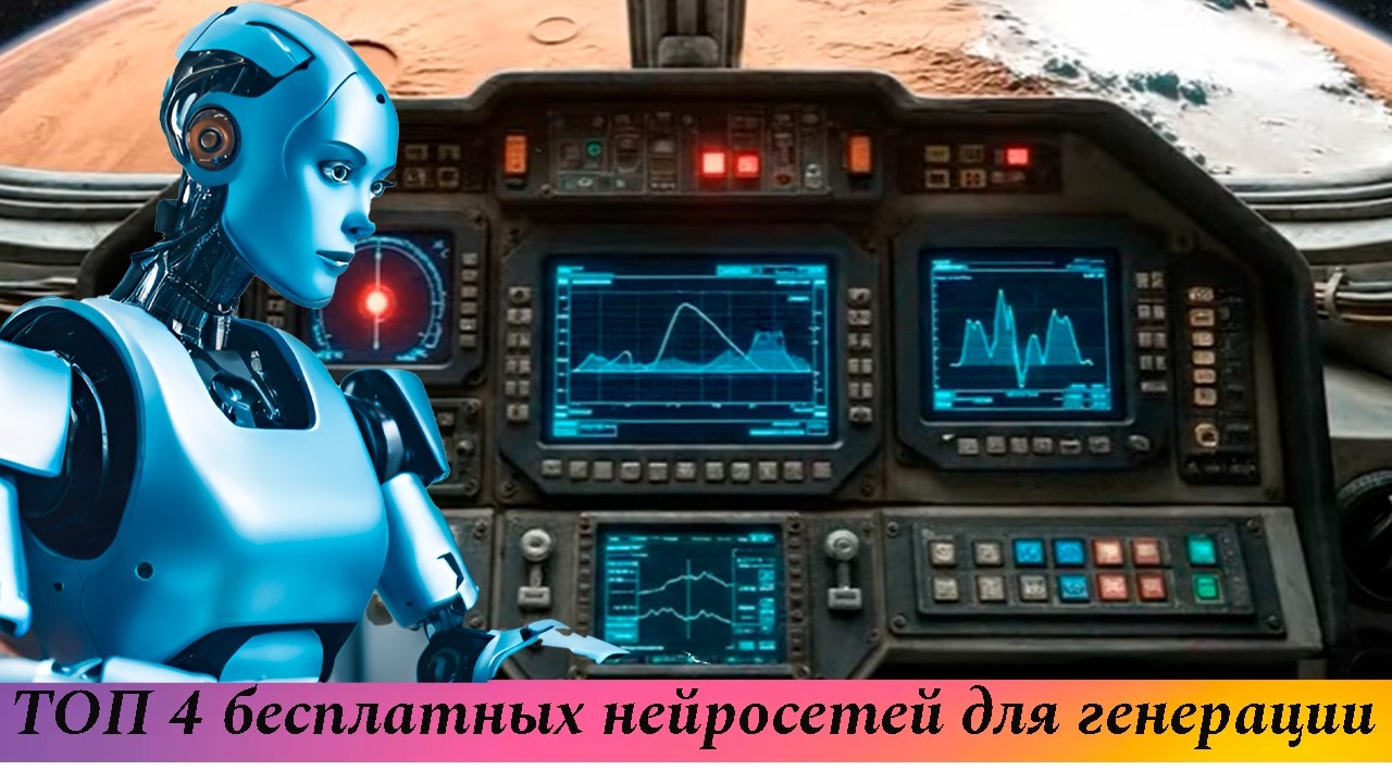 ТОП 4 бесплатных нейросетей для генерации видео.