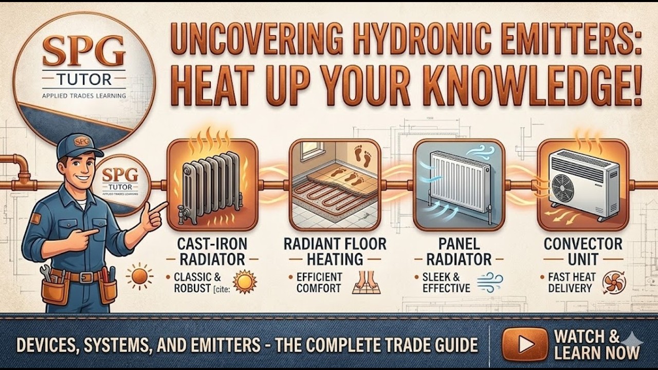 Hydronic Heeating, Heat Emitters