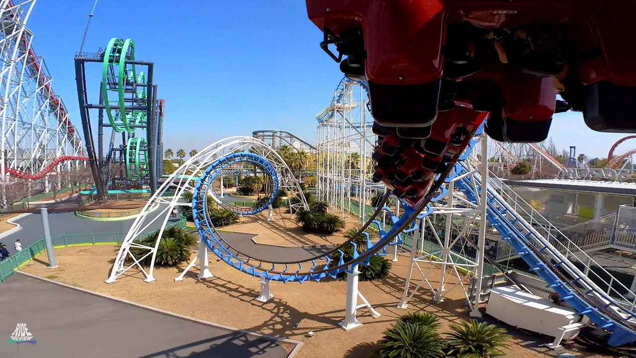 Corkscrew / コークスクリュー - POV - Nagashima Spa Land / ナガシマスパーランド - Arrow Dynamics