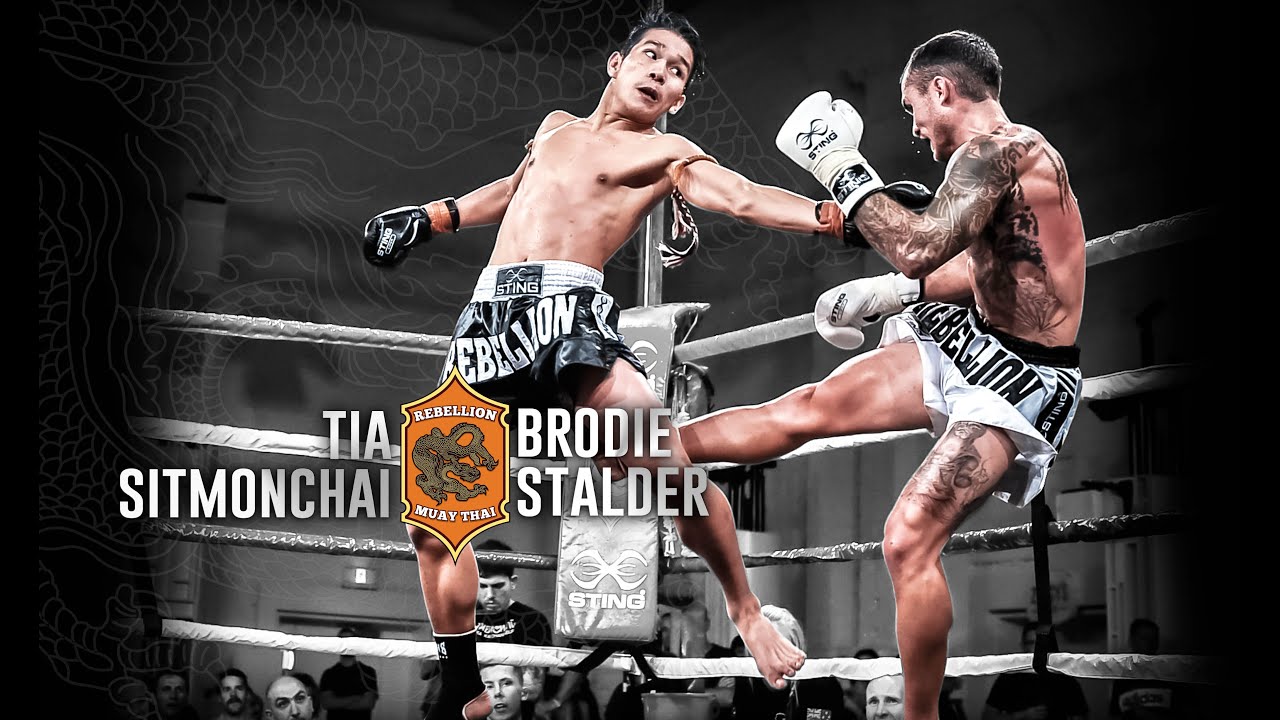 FULL FIGHT | Rebellion Muaythai 13: Tia Sitmonchai vs Brodie Stalder