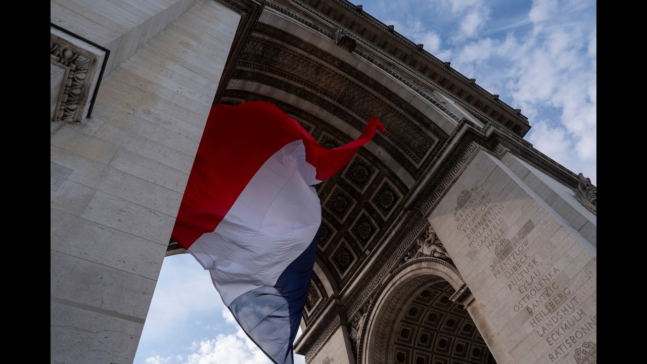 C&eacute;r&eacute;monie de comm&eacute;moration du 81e anniversaire de la Victoire du 8 mai 1945.