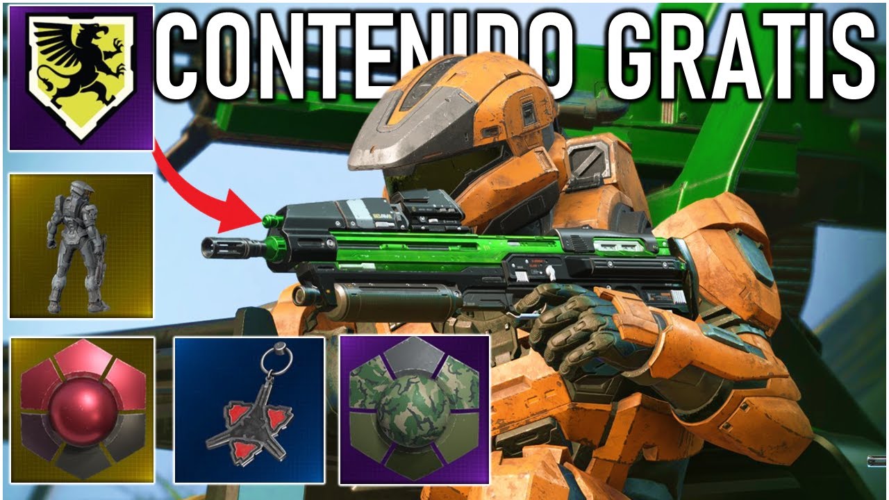 Halo Infinite COMO CONSEGUIR CONTENIDO &iquest;GRATIS? DENTRO DE LA CAMPA&Ntilde;A