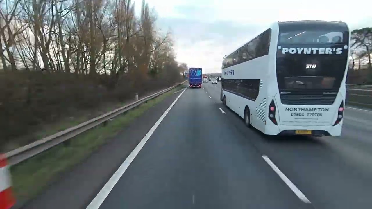 Road Trip Lutterworth to Bedford on 28/1/2026