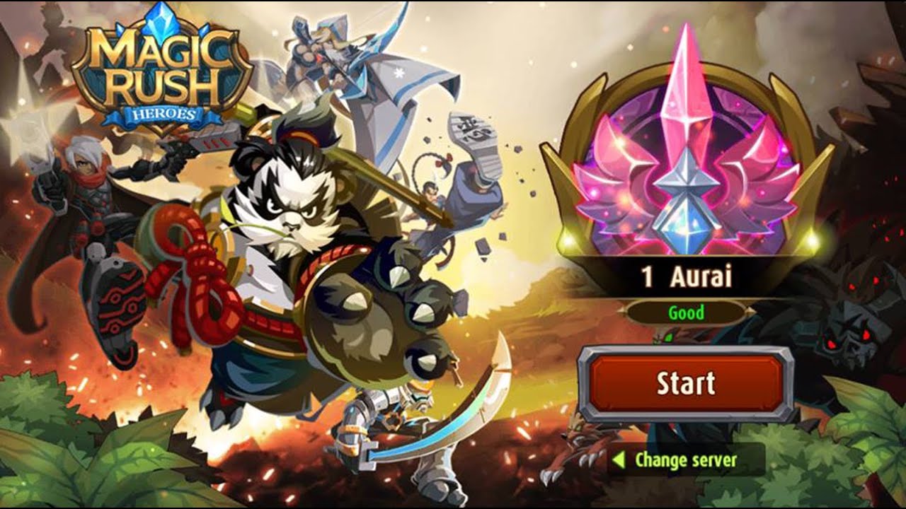Magic Rush: Heroes Gameplay IOS / Android