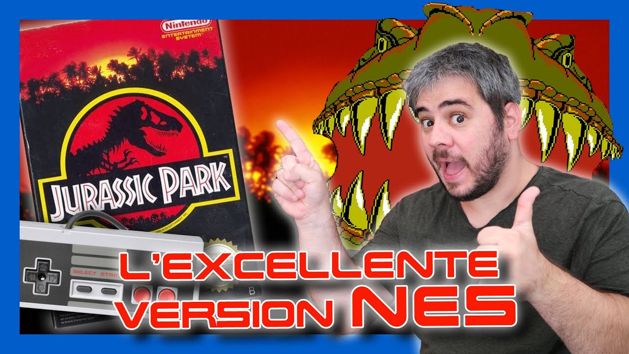 Jurassic Park sur NES 🦕 Meilleur que la version Super Nintendo ?