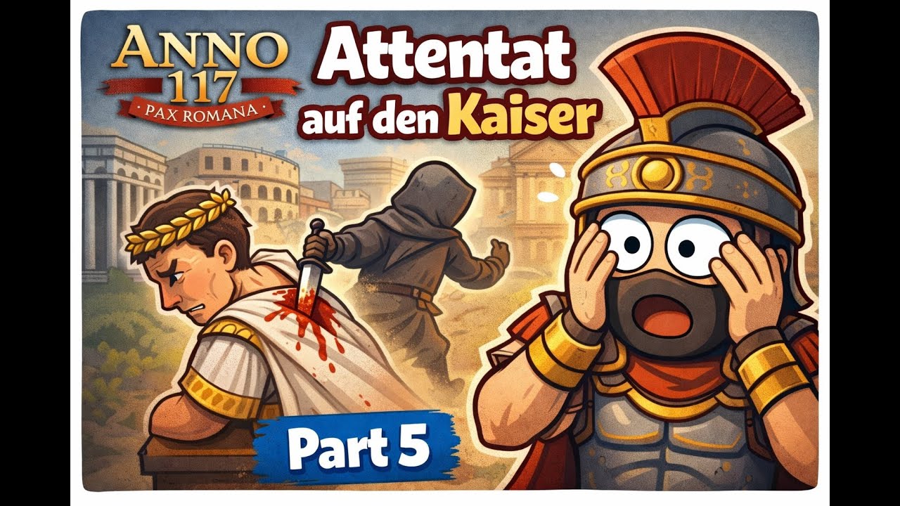 ATTENTAT auf den KAISER!! [Anno 117 Pax Romana Ps5 Pro Gameplay German]