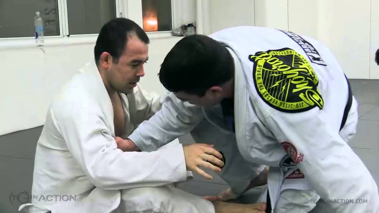 Marcelo Garcia Side Control Escape - Sit Up Escape - In Action