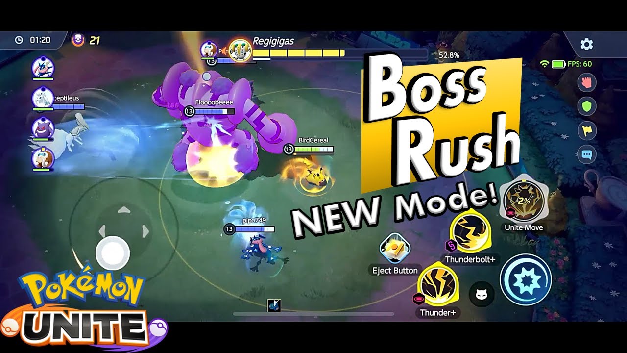 Pok&eacute;mon Unite - Boss Rush (Casual)