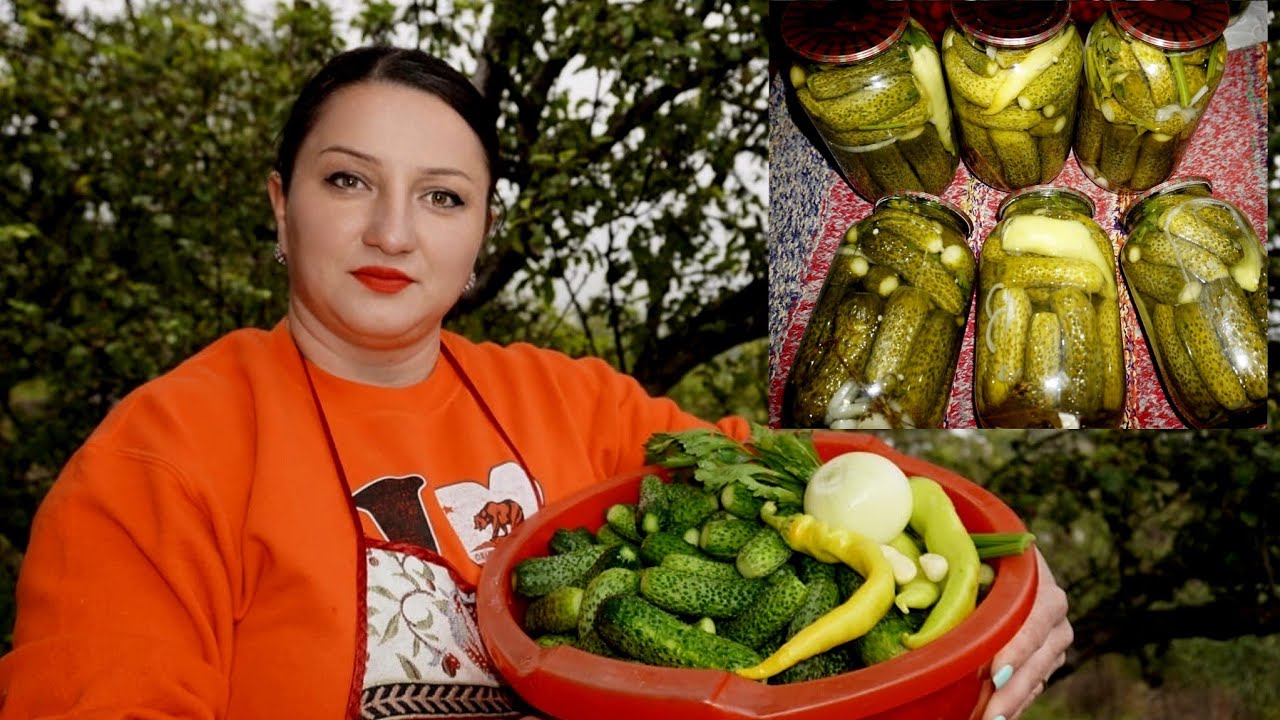 Փոքր Վարունգի Մարինադ` Սոխով - Маринованные Огурцы с Луком - Շամշադինի Համը - Шамшадин