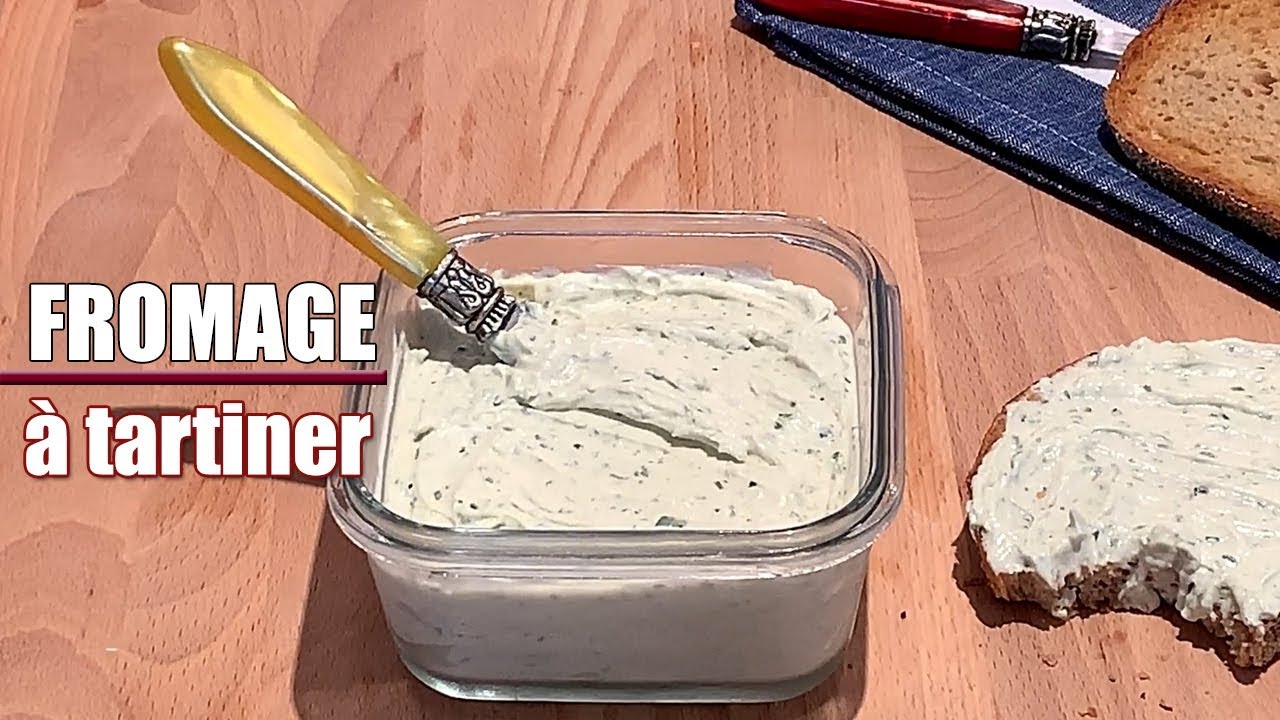 Fromage à tartiner maison SANS CRÈME, très facile et rapide