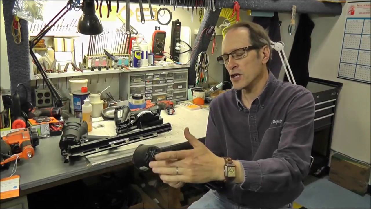 Easy nailgun maintenance