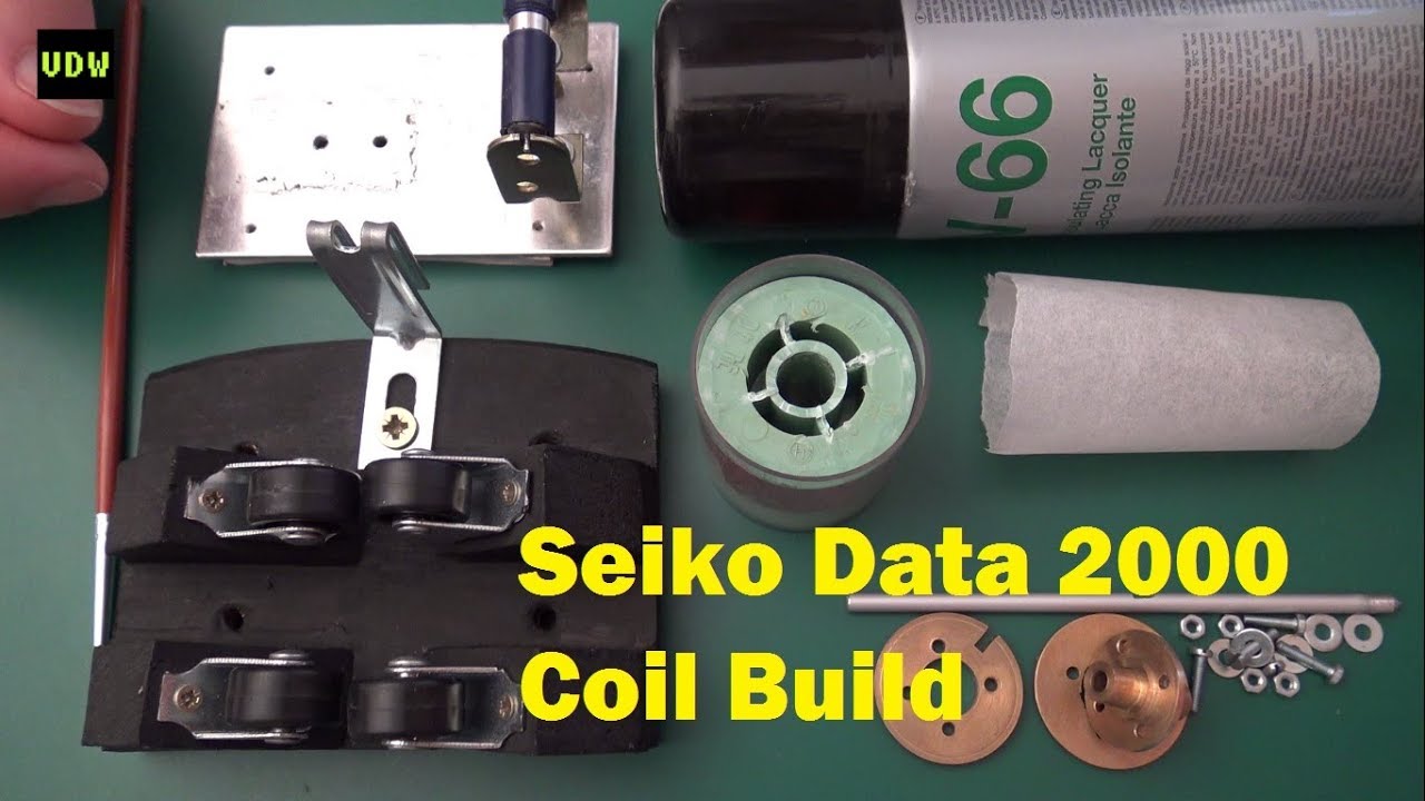 Seiko Data 2000 Coil build - Ep 46 - Vintage Digital Watches