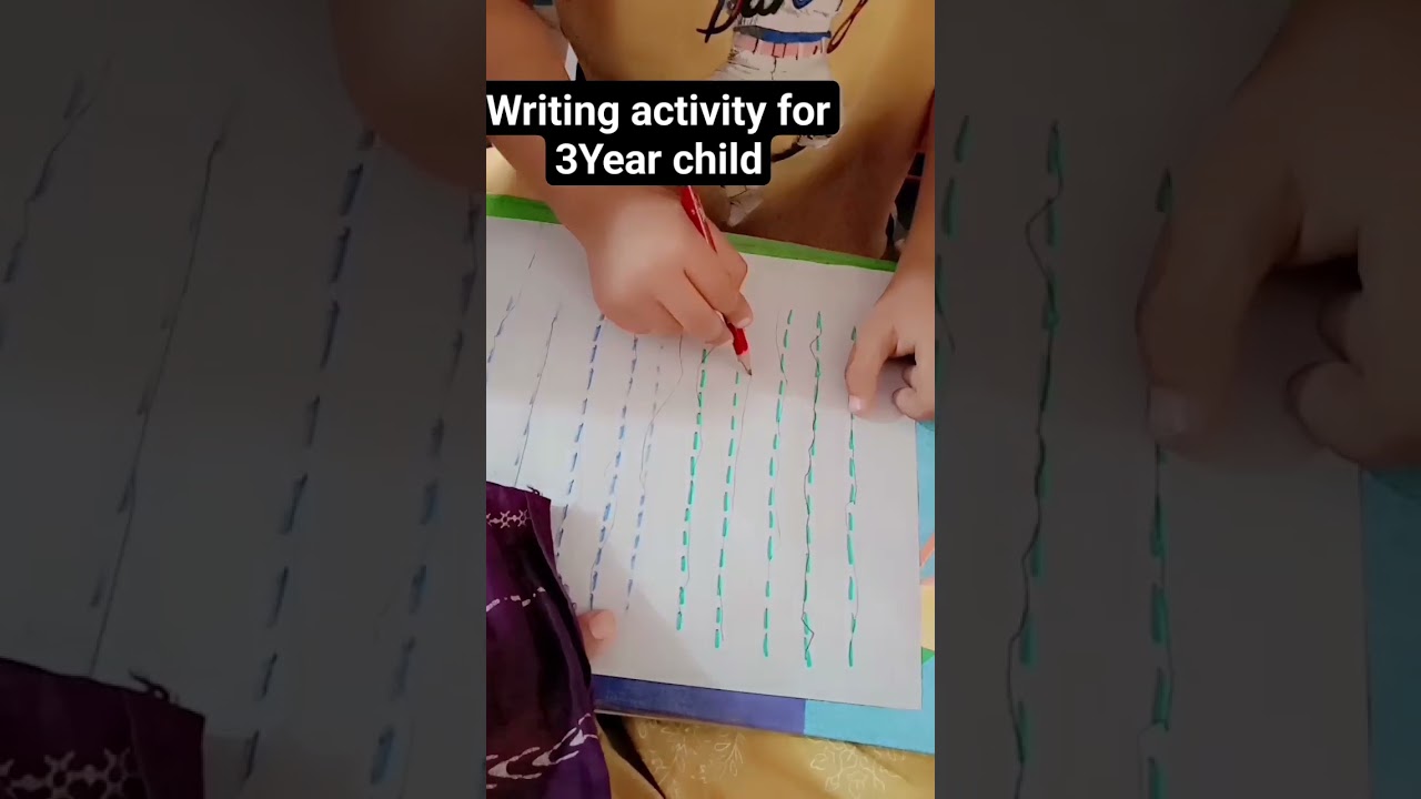 #How_to_develop_writing_skills to 3year children #school #shorts #writing shorts #activities