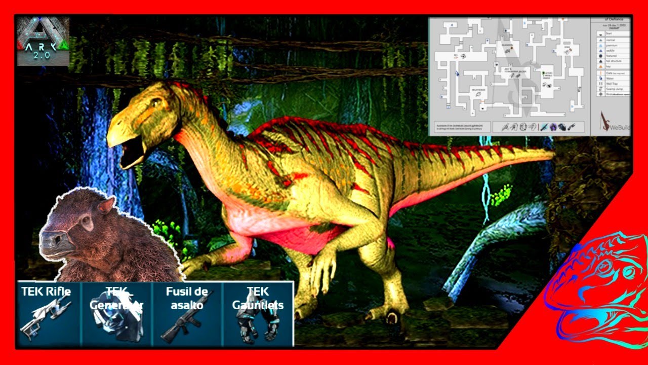 COMO PASAR LA MAZMORRA (DUNGEON) // Putrid Alleys of Defiance(Mapa) - ARK MOBILE 2024