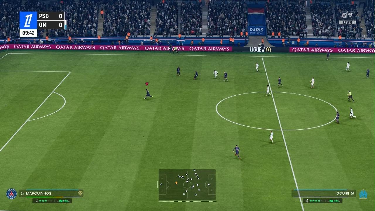 Pronóstico Ligue 1 McDonald's 08/02/2026 PSG VS Olympique de Marseille EA SPORTS FC 26