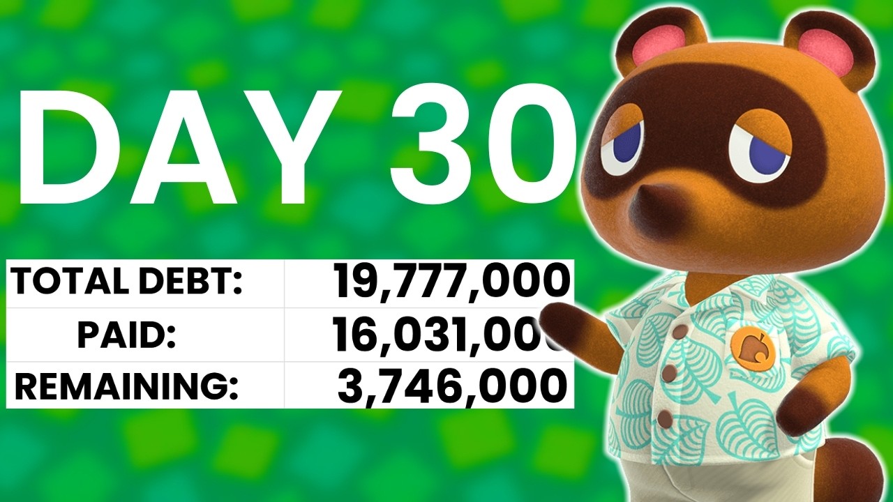 Paying Every Debt in Every Animal Crossing Game! (Day 30)