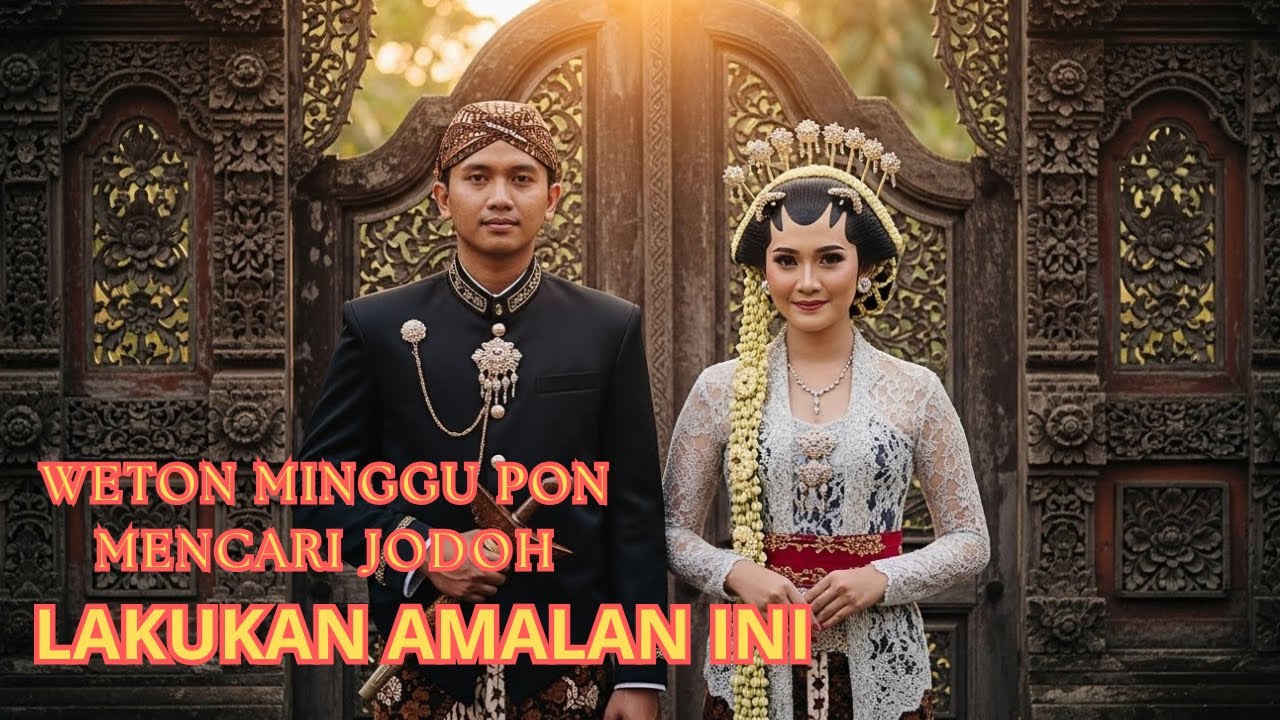 RAHASIA JODOH MINGGU PON: Siapa Pendamping yang Membawa Kejayaan? (Primbon Jawa)