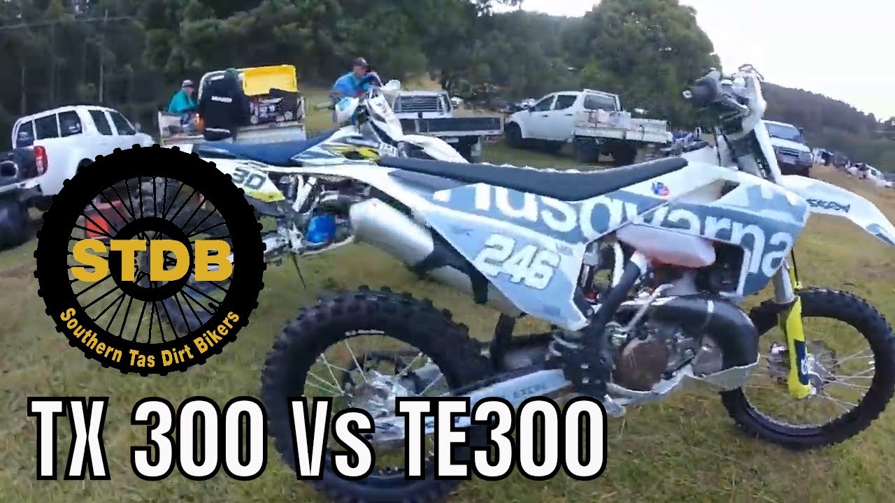Husqvarna TX 300 Vs TE 300 Tasmania,Australia Enduro