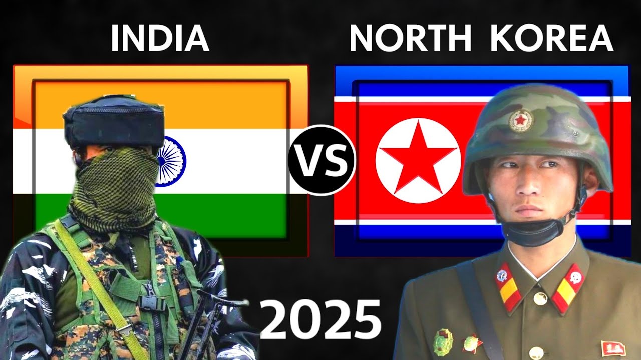 India vs North Korea Military Power Comparison 2025