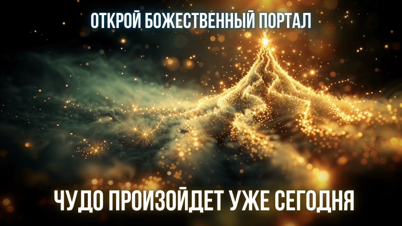 Божественный Портал - Пусть Чудо Произойдёт Уже Сегодня  Медитация Рождественского Чуда