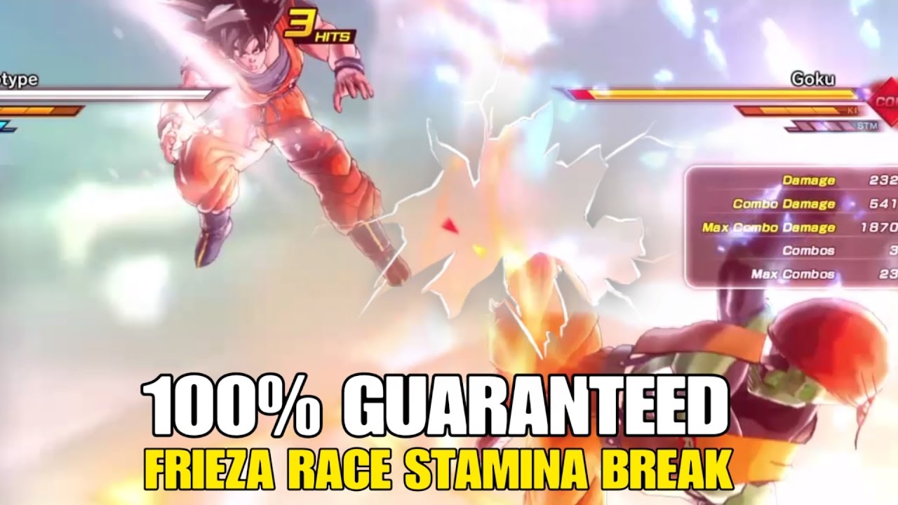 100% GUARANTEED Frieza Race Stamina Break