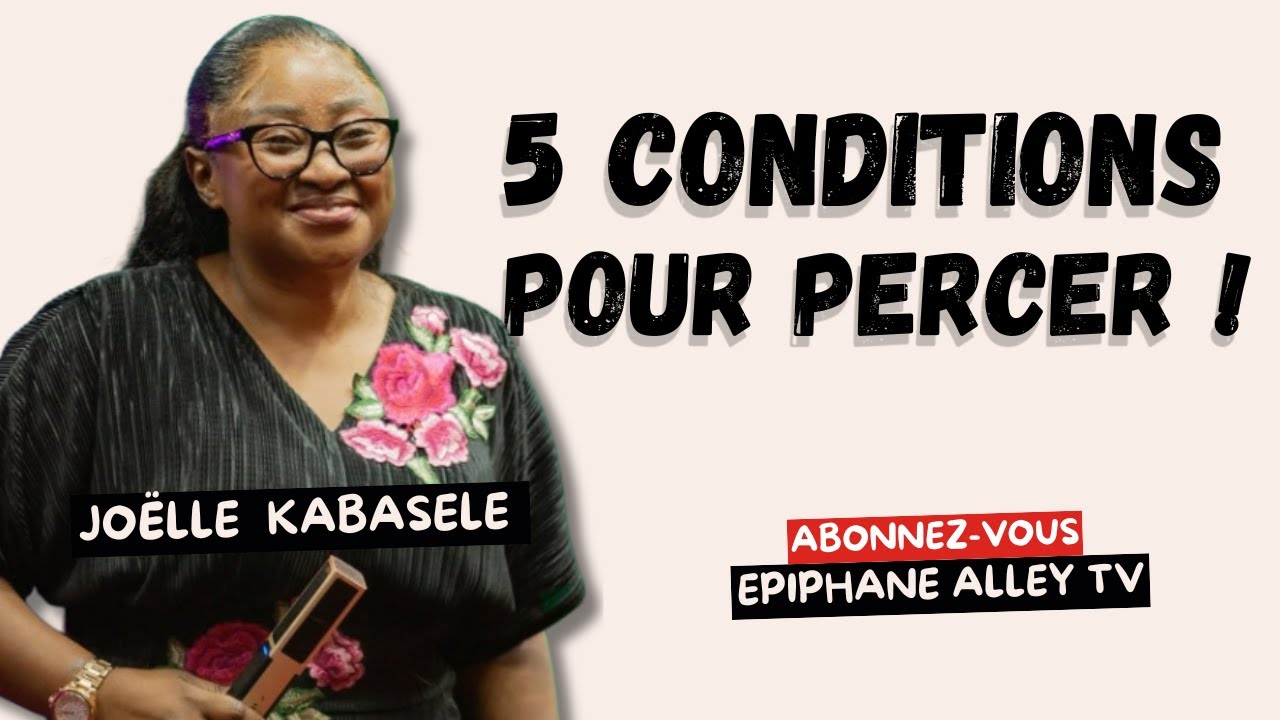 Maman Joëlle Kabasele Révèle le Combat Spirituel des Trônes de la Percée
