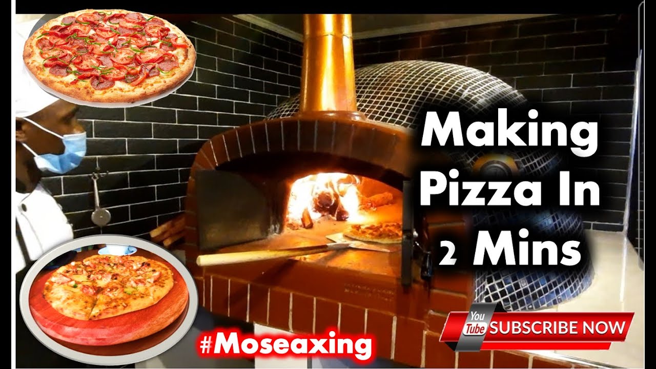 Pizza in Just  2 Minutes: Making Pizza in a 300°C Wood Fired Oven | Nakuru | Origin Pizza.