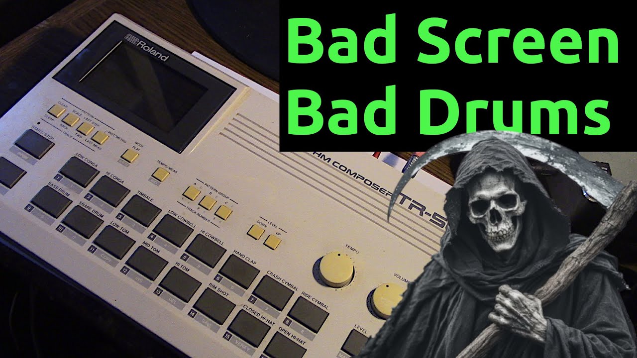 DIY Drum Machine Fix & Resurrection | Roland TR-505
